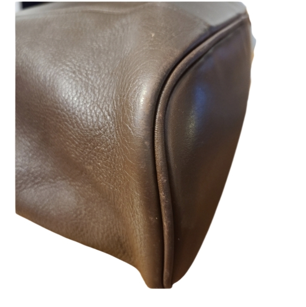 Coach Vintage 1996 Soho Large Zip Top Leather Tote Bag w/ Coach Dustbag In EUC - Picture 7 of 14